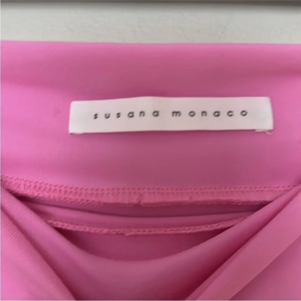 Susana Monaco Barbie Pink Mini Skirt NWT Size Large